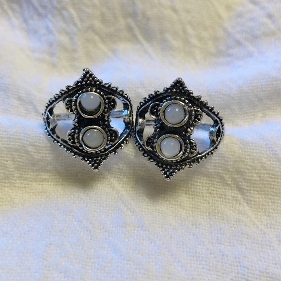 Boho Silver Festival Ring Stack **Read Description - Picture 3 of 7